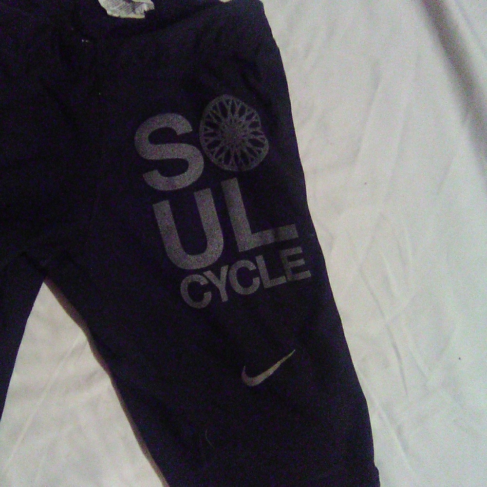 Nike Running Dri-Fit x SoulCycle long w bottom zip